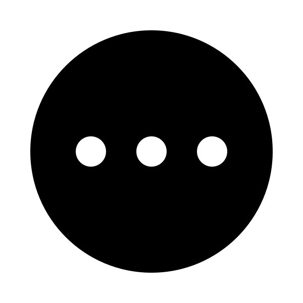Ellipsis Horizontal Circle