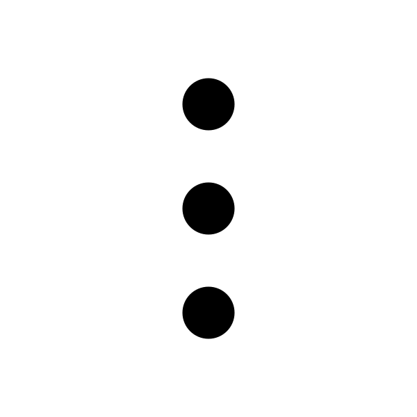 Ellipsis V Solid Vector