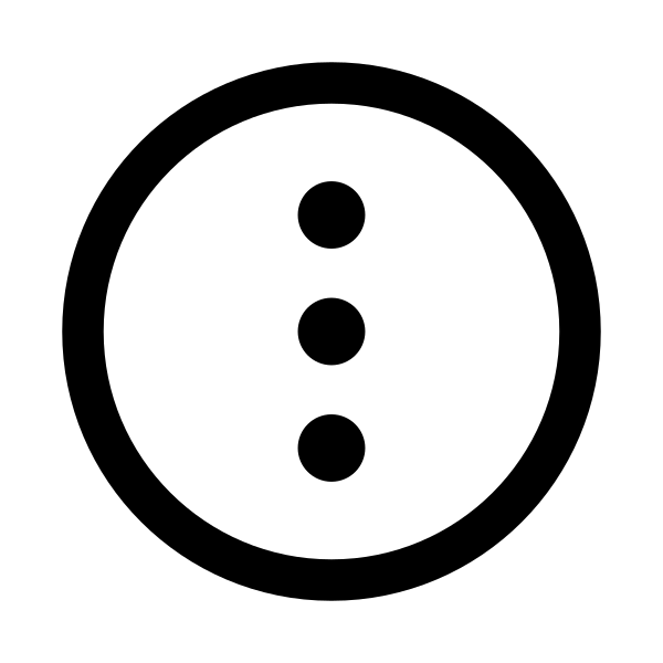 Ellipsis Vertical Circle Outline