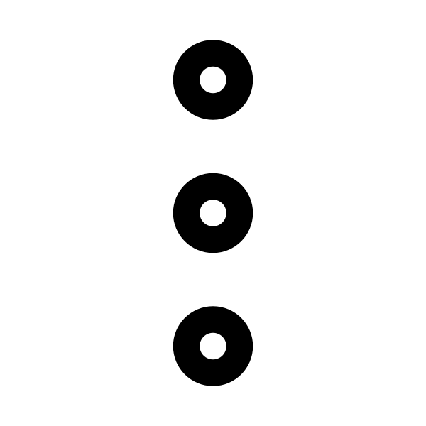 Ellipsis Vertical Outline