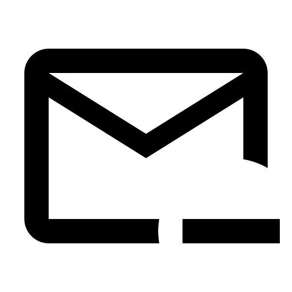 Email Minus Outline
