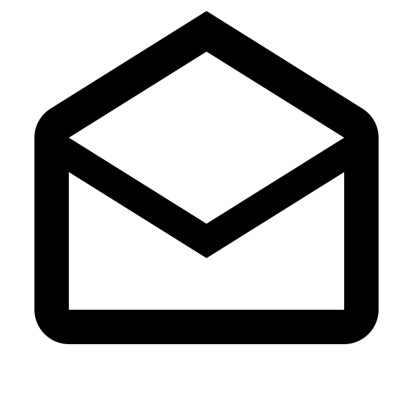 Email Open Outline