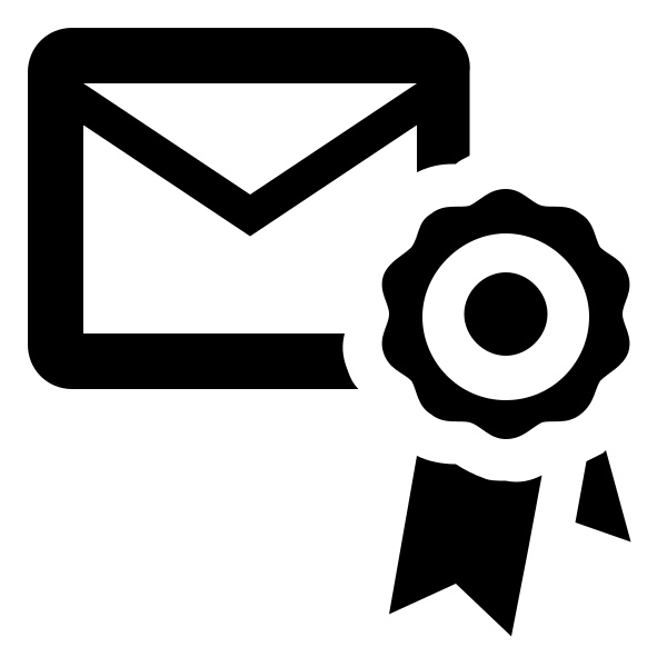 Email Seal Outline