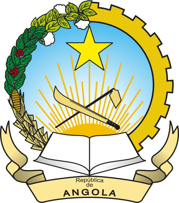 Emblem Of Angola Vector