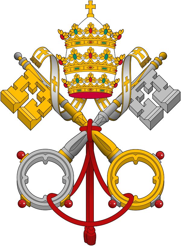 Emblem Of The Papacy SE Vector