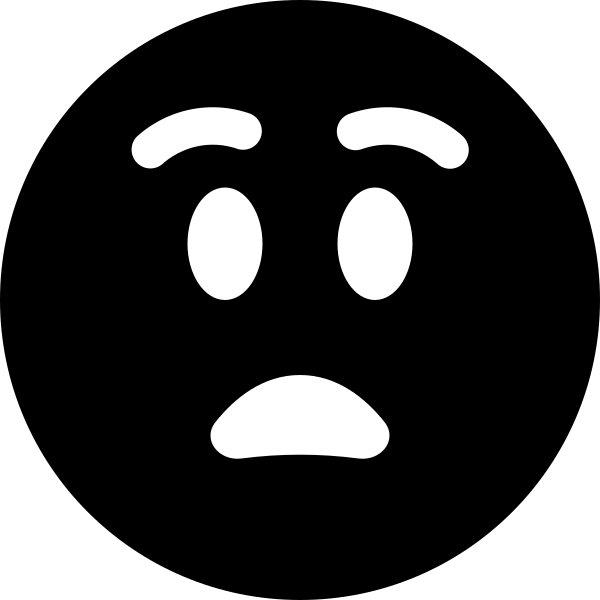 Emoji Astonished Fill