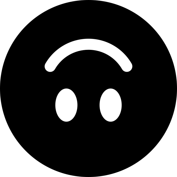 Emoji Smile Upside Down Fill