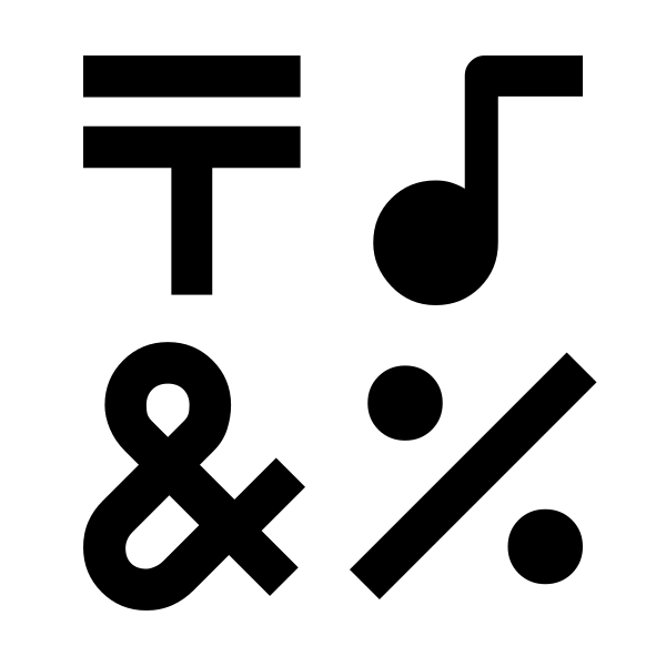 Emoji Symbols Fill