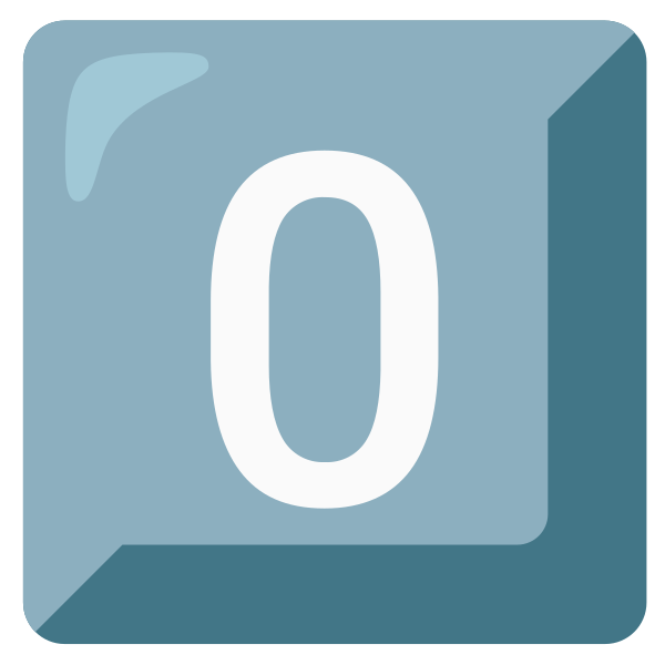Emoji U0030 20e3