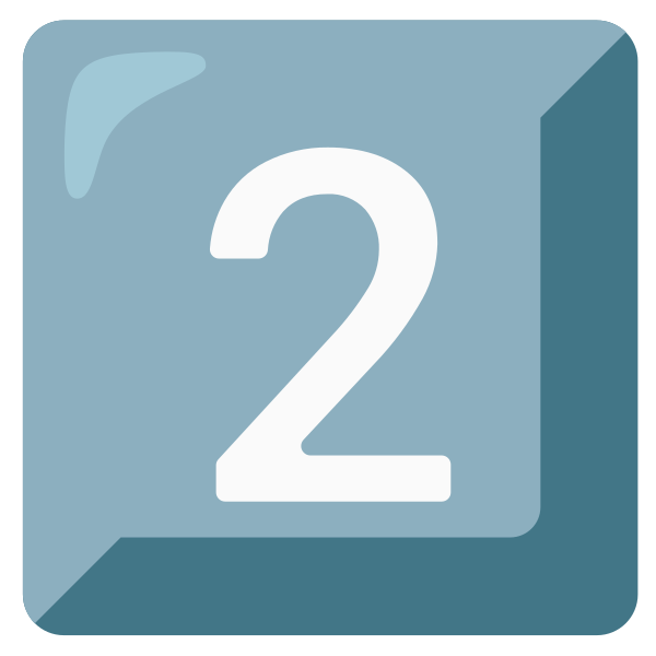 Emoji U0032 20e3