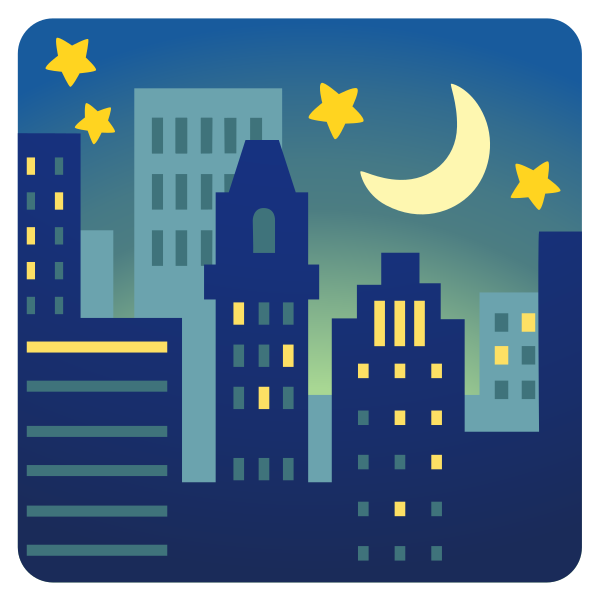 Emoji U1f303