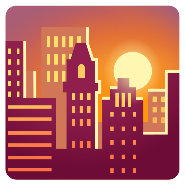 Emoji U1f307