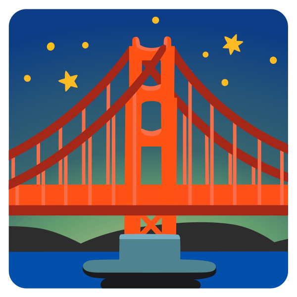 Emoji U1f309