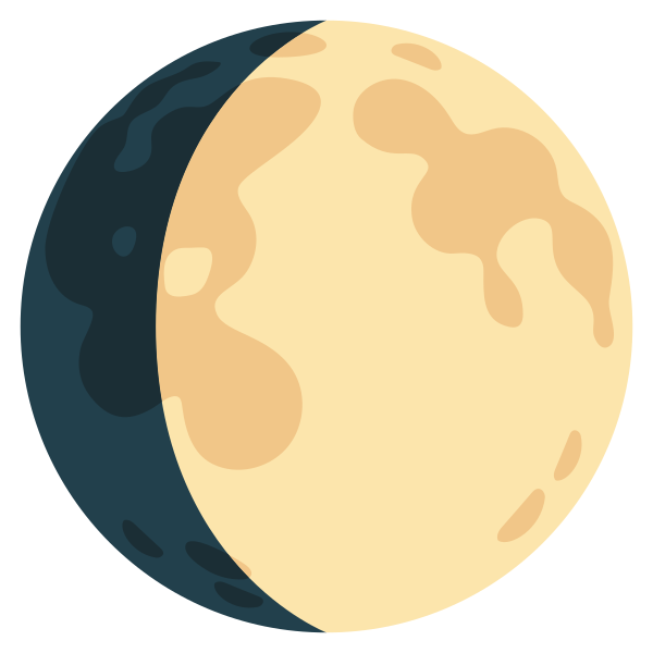 Emoji U1f314