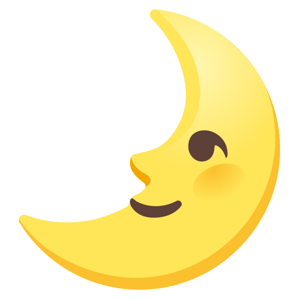 Emoji U1f31b