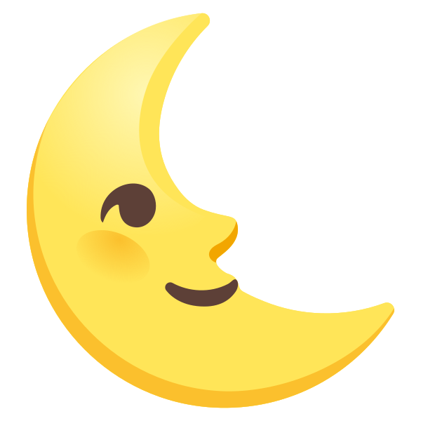 Emoji U1f31c
