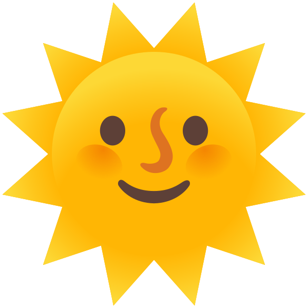 Emoji U1f31e