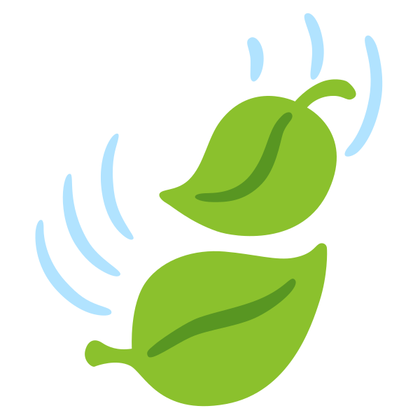Emoji U1f343