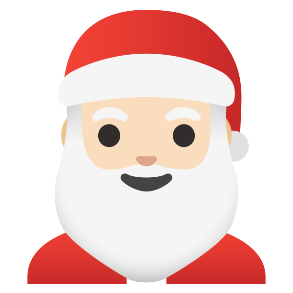Emoji U1f385 1f3fb