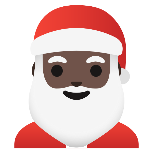 Emoji U1f385 1f3ff