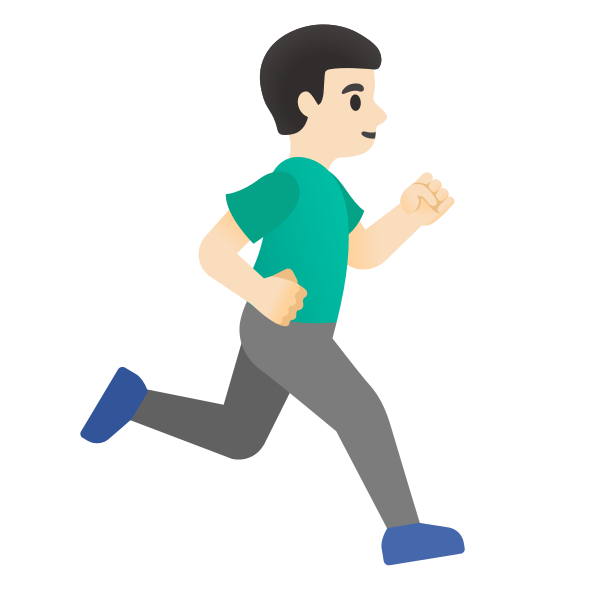 Emoji U1f3c3 1f3fb 200d 2642 200d 27a1