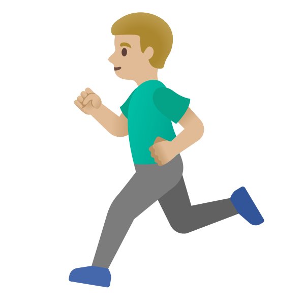 Emoji U1f3c3 1f3fc 200d 2642