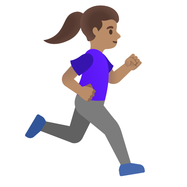 Emoji U1f3c3 1f3fd 200d 2640 200d 27a1