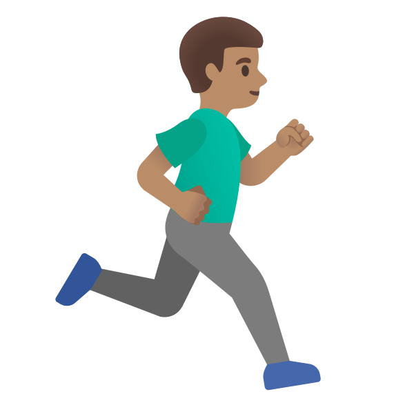 Emoji U1f3c3 1f3fd 200d 2642 200d 27a1