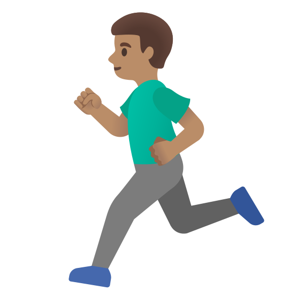 Emoji U1f3c3 1f3fd 200d 2642