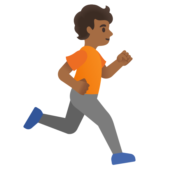 Emoji U1f3c3 1f3fe 200d 27a1