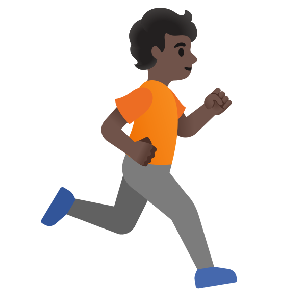Emoji U1f3c3 1f3ff 200d 27a1