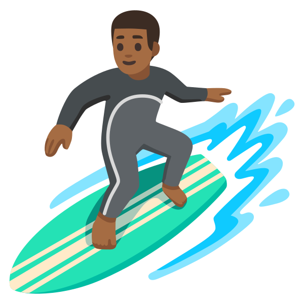 Emoji U1f3c4 1f3fe 200d 2642