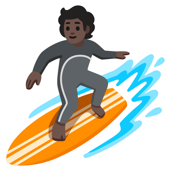 Emoji U1f3c4 1f3ff