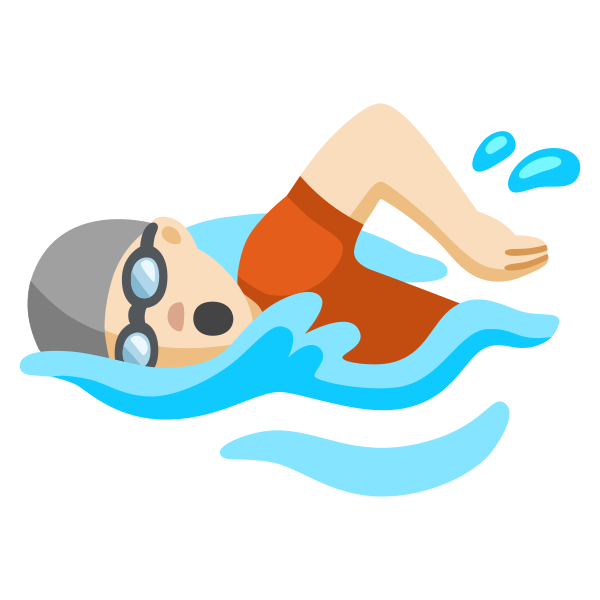 Emoji U1f3ca 1f3fb
