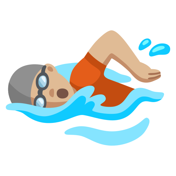 Emoji U1f3ca 1f3fc