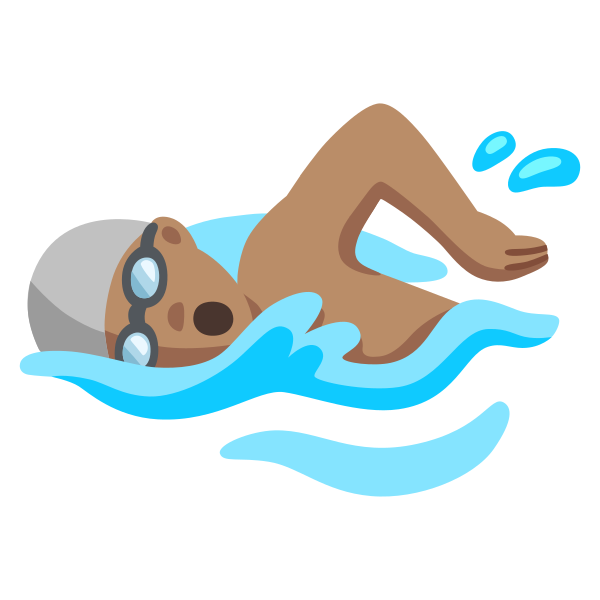 Emoji U1f3ca 1f3fd 200d 2642