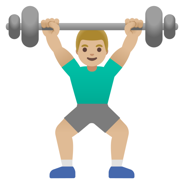 Emoji U1f3cb 1f3fc 200d 2642