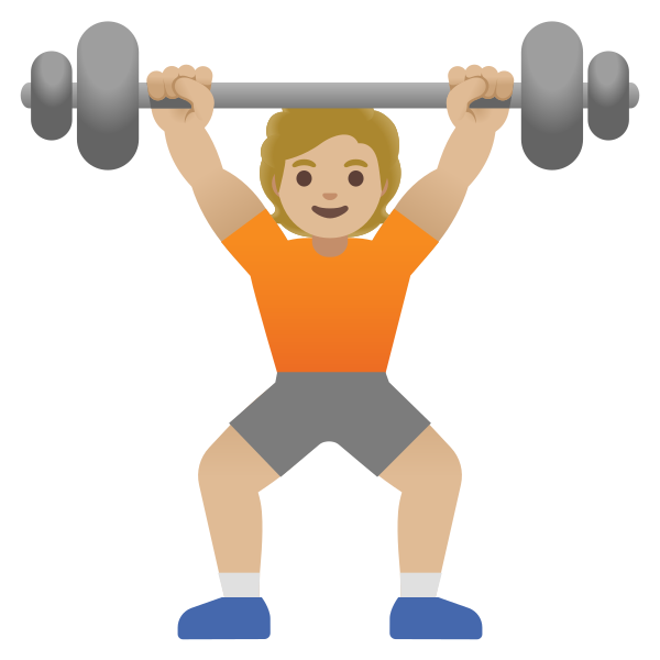 Emoji U1f3cb 1f3fc