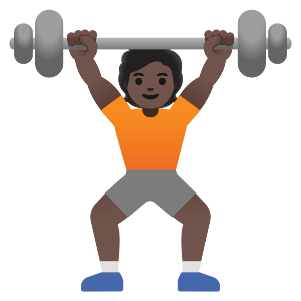 Emoji U1f3cb 1f3ff