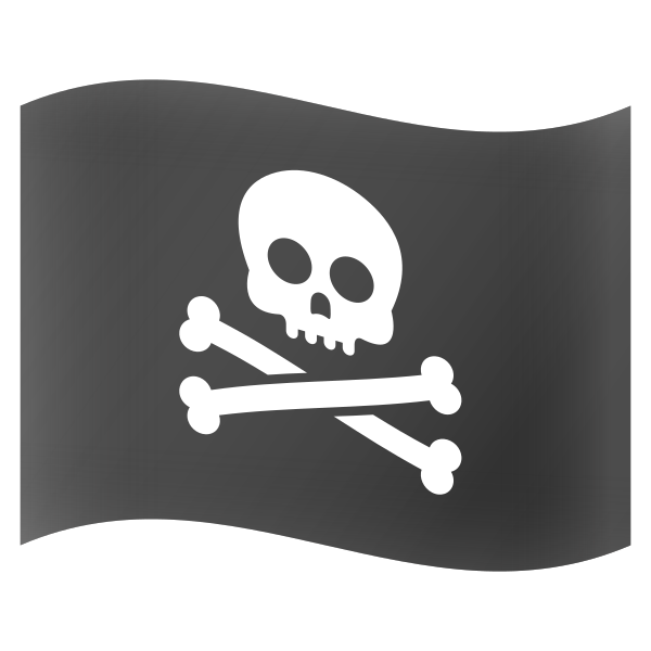Emoji U1f3f4 200d 2620