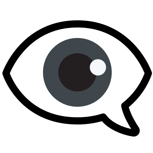 Emoji U1f441 200d 1f5e8