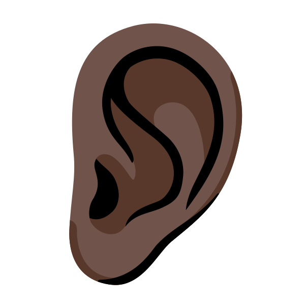 Emoji U1f442 1f3ff