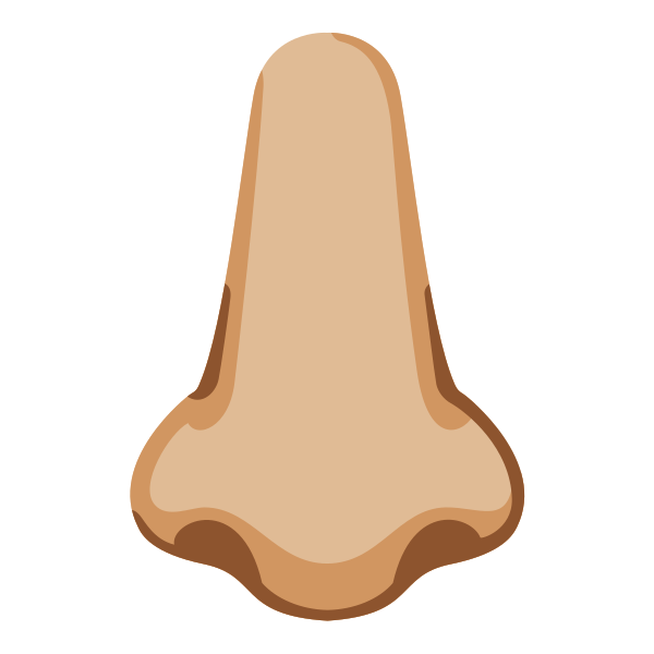Emoji U1f443 1f3fc