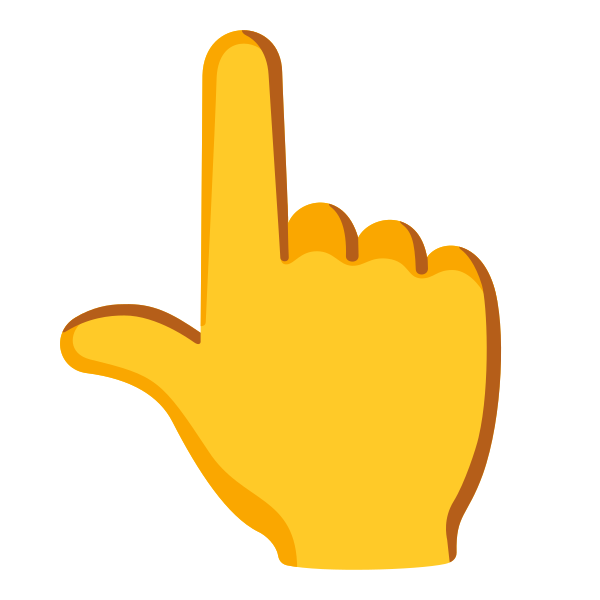 Emoji U1f446