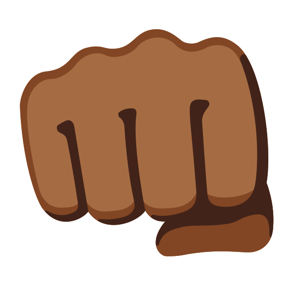 Emoji U1f44a 1f3fe