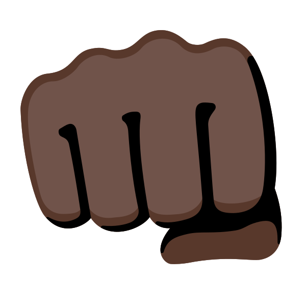 Emoji U1f44a 1f3ff