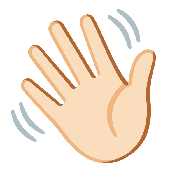 Emoji U1f44b 1f3fb
