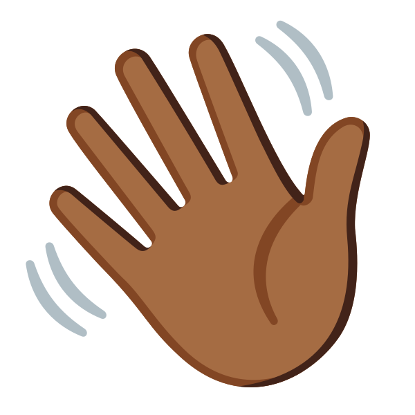 Emoji U1f44b 1f3fe