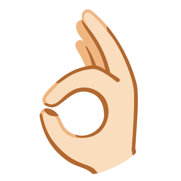 Emoji U1f44c 1f3fb