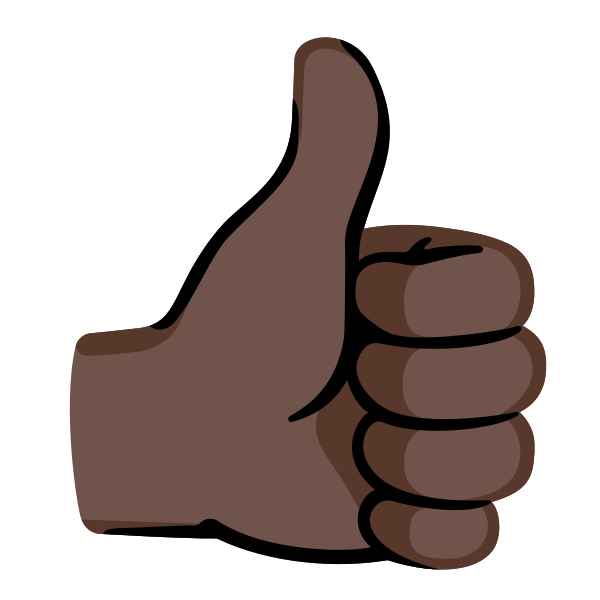 Emoji U1f44d 1f3ff